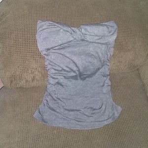 Gray tube top